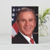 Carte de Noël du président américain George Bush (Debout devant)