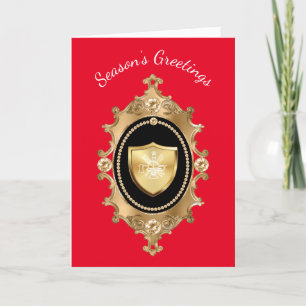 Carte de Noël du Service d'incendie de Victoria