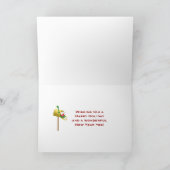 Carte de Noël du transporteur de courrier électron (Intérieur)