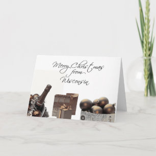 Carte de Noël du Wisconsin, préciser