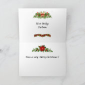 Carte de Noël - Durham, Angleterre (Intérieur)