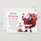 Carte de Noël Easy Beef Stroganoff Recipe Sharing (Devant)