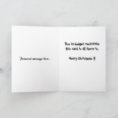 Carte de Noël économique (Intérieur)