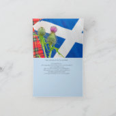 Carte de Noël écossaise (Intérieur)