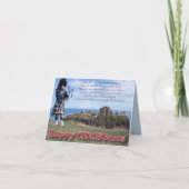 Carte de Noël écossaise (Devant)