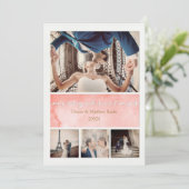 Carte de Noël élégante (Debout devant)