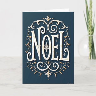 Carte de Noël élégante en forme de flocon de neige