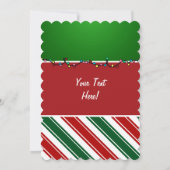 Carte de Noël éléphant (Dos)