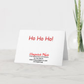 Carte de Noël Elf Storage (Dos)