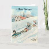 Carte de Noël Elsa Beskow (Devant)