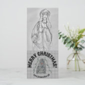 Carte de Noël Elvish (Debout devant)