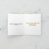 Carte de Noël Emmanuel (Intérieur)