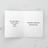 Carte de Noël - Empire Theatre, Leicester Carré (Intérieur)