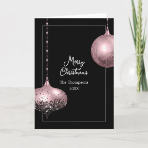 Carte de Noël en collage de photos de famille