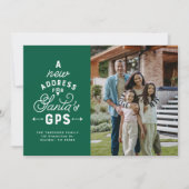 Carte de Noël en mouvement faire-part avec 4 photo (Devant)