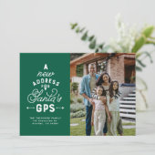 Carte de Noël en mouvement faire-part avec 4 photo (Debout devant)