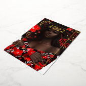 Carte de Noël en or (Rotation)