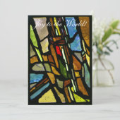 Carte de Noël en verre (Debout devant)