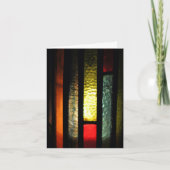 Carte de Noël en verre tendu (Devant)