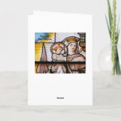 Carte de Noël en verre tendu - France (Dos)