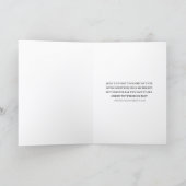 Carte de Noël Enfant dans la crèche (Intérieur)