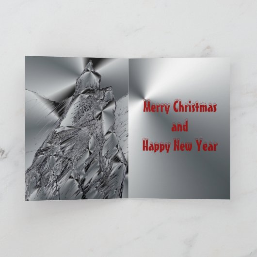 Carte de Noël escalade (Intérieur)
