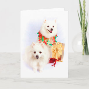 Carte de Noël Eskimo américaine