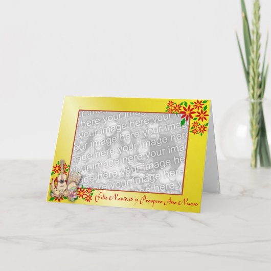 Carte de Noël espagnole (Devant)