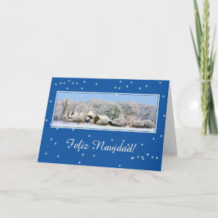 Carte de Noël espagnole Feliz Navidad
