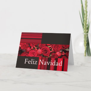 Carte de Noël espagnole Feliz Navidad