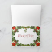 Carte de Noël espagnole Springer anglaise (Intérieur)