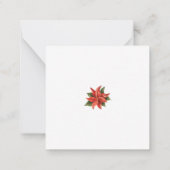 Carte de Noël et Jours Fériés avec Logo de Budget  (Dos)