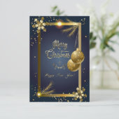 Carte de Noël et Nouvel An (Debout devant)