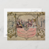 Carte de Noël, exemple de Noël connu (Devant / Derrière)