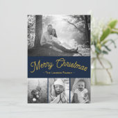 Carte de Noël familiale (Debout devant)