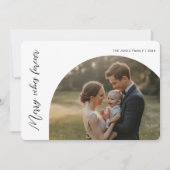 Carte de Noël Famille Lumineuse, Vibes Joyeuses Po (Devant)