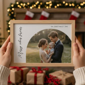 Carte de Noël Famille Lumineuse, Vibes Joyeuses Po