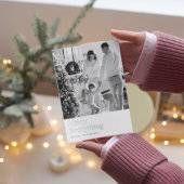 Carte de Noël Famille Moderne | Joyeux Tout | Fête