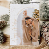 Carte de Noël Famille Noël