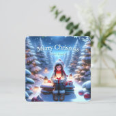 Carte de Noël fantastique (Debout devant)