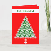 Carte de Noël Feliz Navidad (Devant)