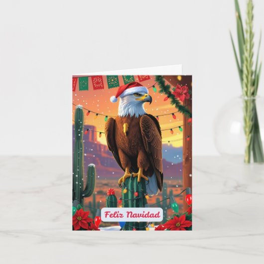 Carte de Noël Feliz Navidad (Devant)