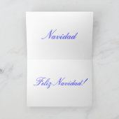 Carte de Noël Feliz Navidad II (Intérieur)