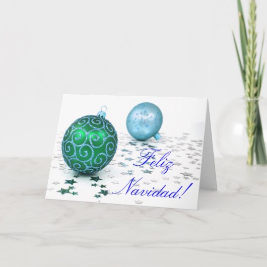Carte de Noël Feliz Navidad II (Devant)