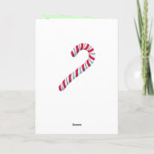 Carte de Noël Festif Tree (Dos)