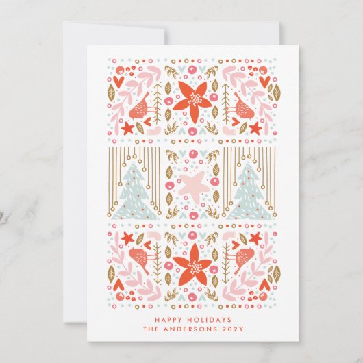 Carte de Noël Festity (Devant)