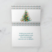 Carte de Noël festive avec chaleur (Intérieur)