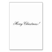 Carte de Noël festive avec lièvre et tambour (Dos)