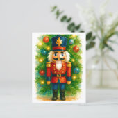Carte de Noël festive Casse-Noisette (Debout devant)