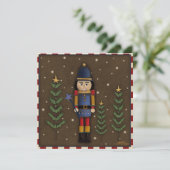 Carte de Noël Festive Nutcracker (Debout devant)